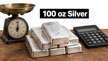 100 Ounces of Silver Worth: Calculate Value & Sell
