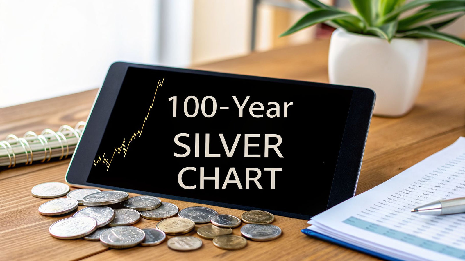 Historical Silver Price Chart 100 Years A Century of Value