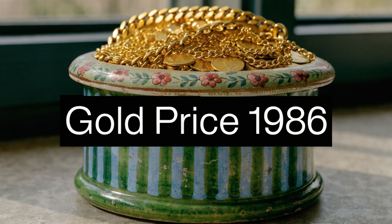 Price of Gold in 1986: A Guide to Its Value Today