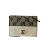 Gucci Women’s Leather GG Marmont Card Case Wallet - Pre-Owned