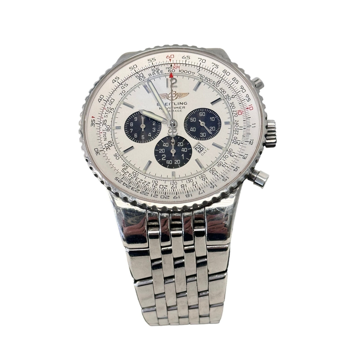 Breitling A35340 Navitimer Watch W/Papers- Pre-Owned - Authenticated