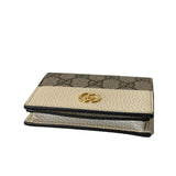 Gucci Women’s Leather GG Marmont Card Case Wallet - Pre-Owned