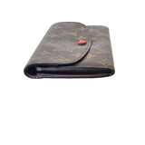 Louis Vuitton Monogram Emile Wallet Red - Pre-Owned - Authenticated