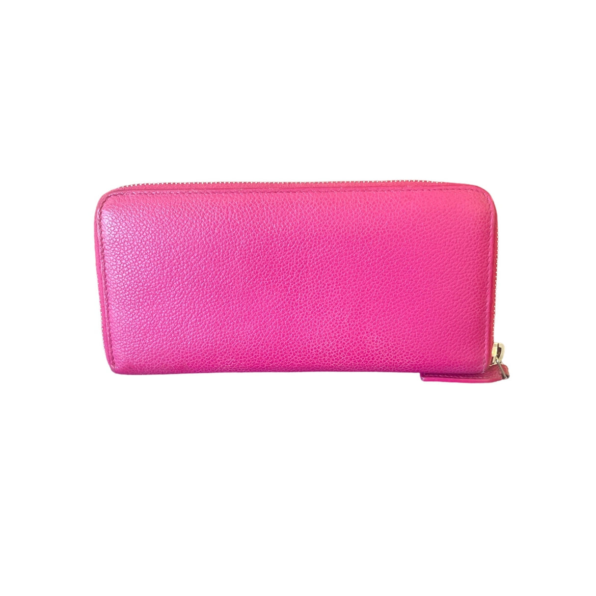 Yves Saint Laurent Pink Zip Around Wallet