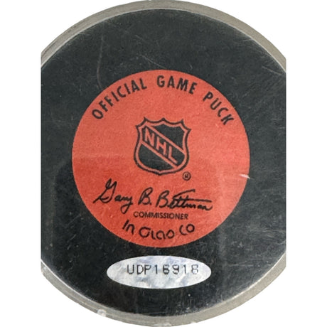 Signed Red Wings Official Hockey Puck