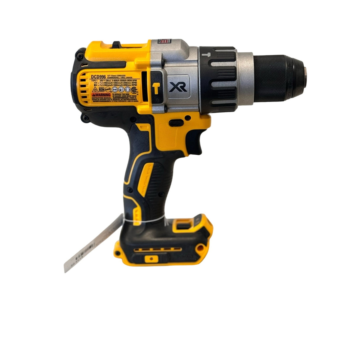 Dewalt DCD996 20V Max XR Brushless 3-Speed Cordless 1/2 Hammer Drill 20v tool only pre-owned