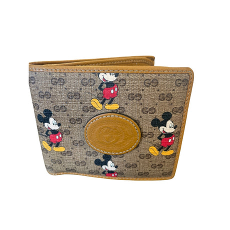 Gucci Mickey Clutch Bag Zipper & Wallet, Collector’s Item - Pre-Owned