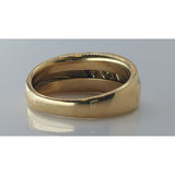 Ladies Gold Ring, 14K set in Yellow Gold, Size 8