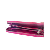 Yves Saint Laurent Pink Zip Around Wallet