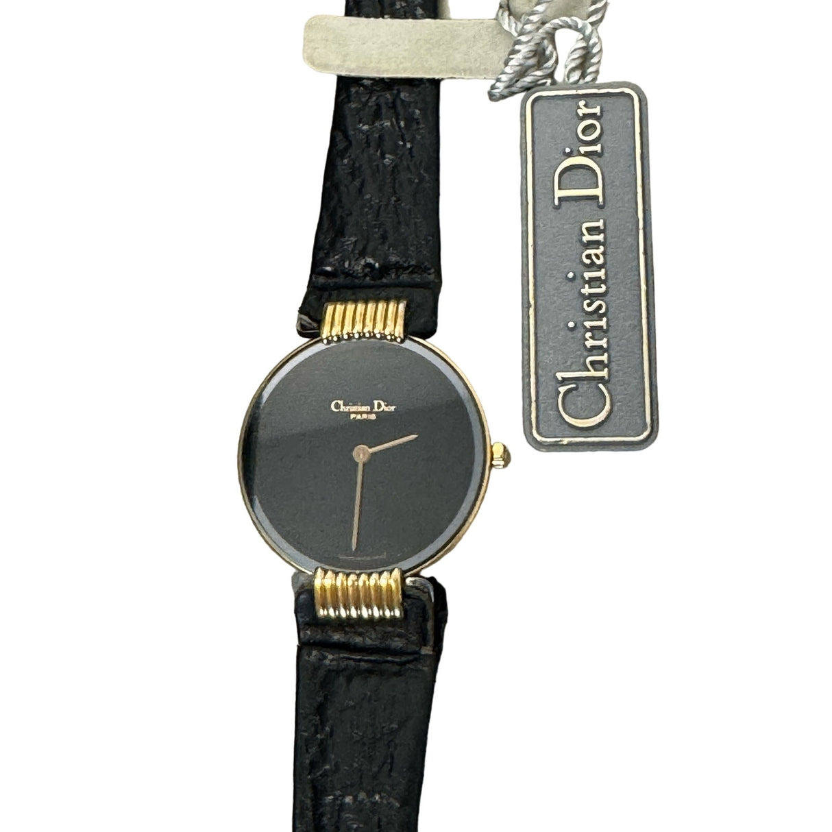 Vintage Christian Dior Bagheera Black Moon Quartz Watch