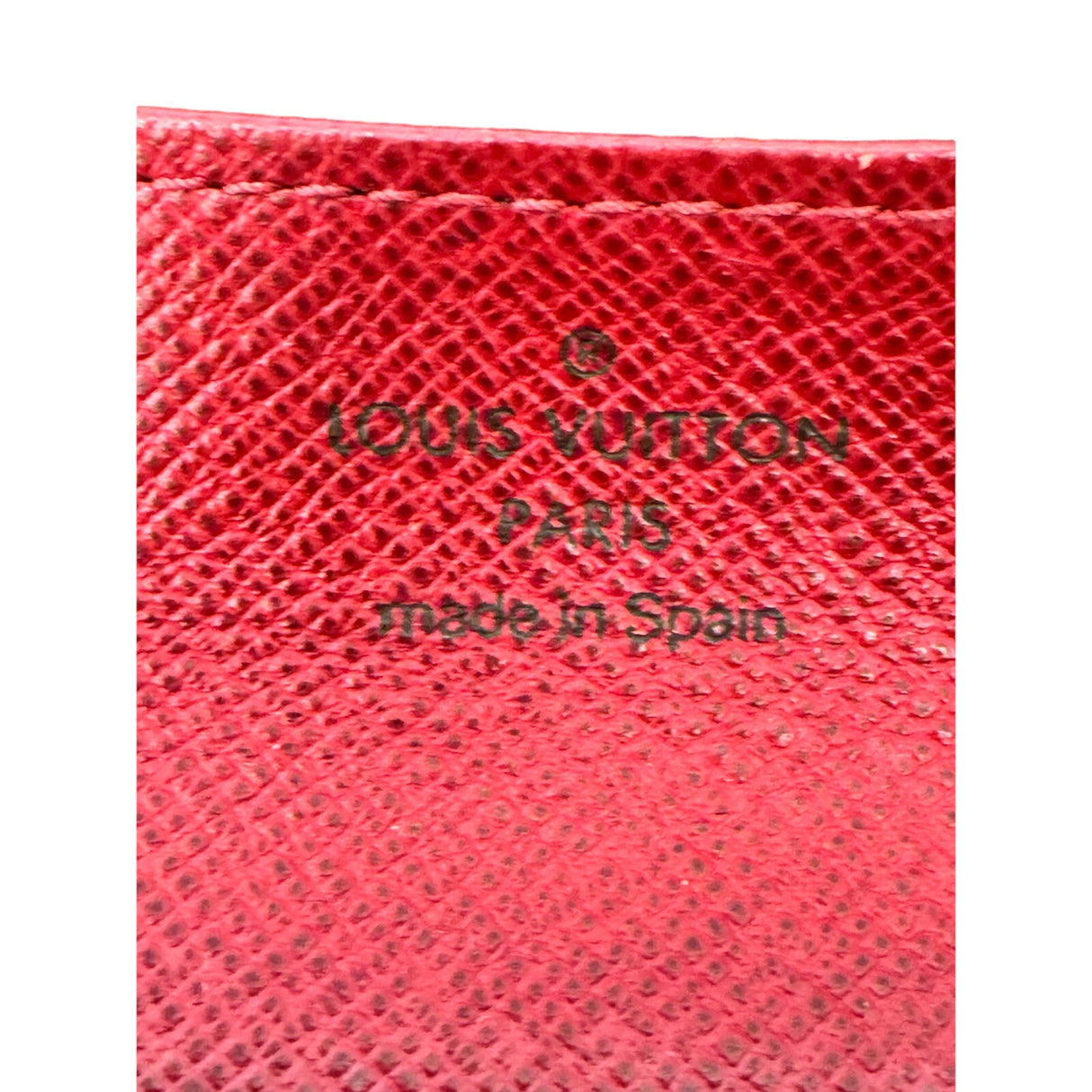 Louis Vuitton Monogram Emile Wallet Red - Pre-Owned - Authenticated