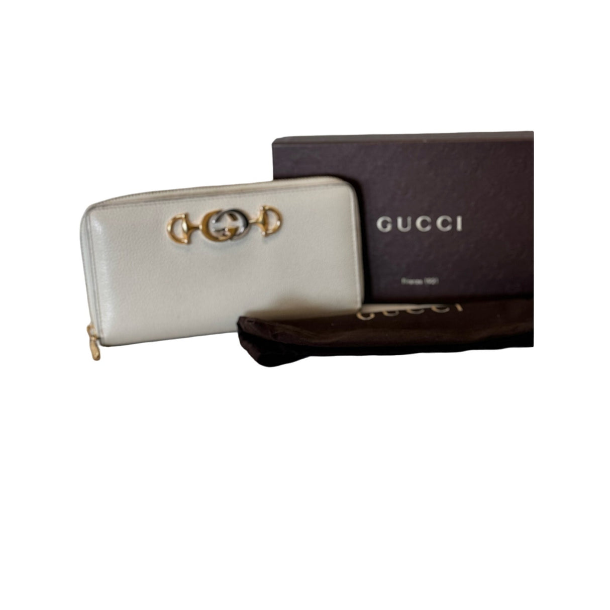 Gucci White Wallet - Pre-Owned