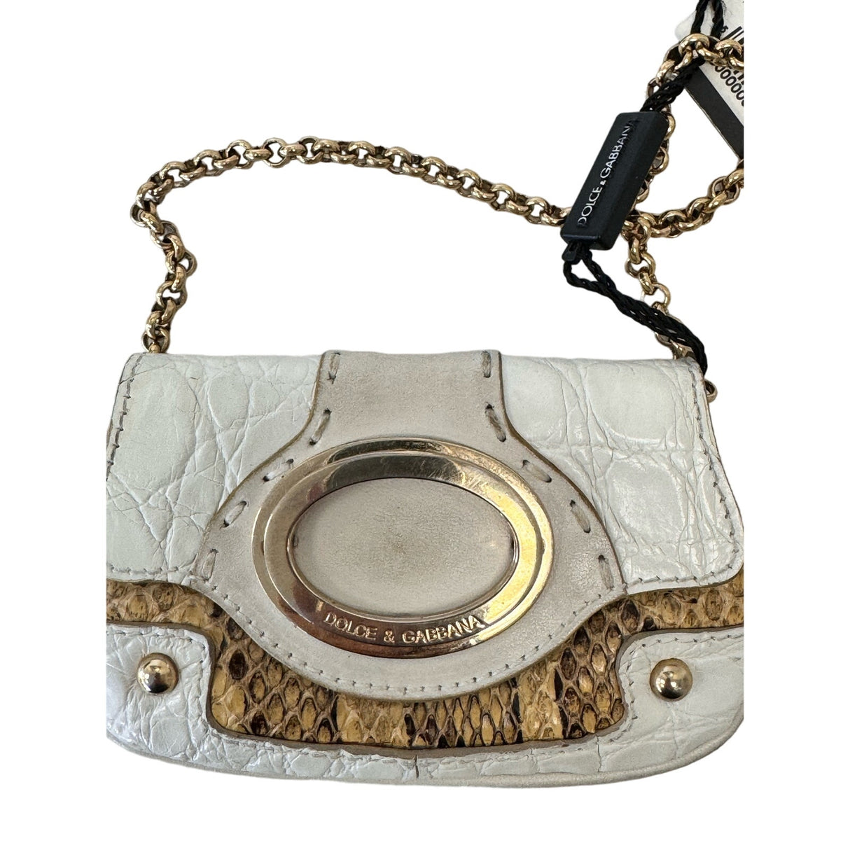 Dolce and Gabbana Python Mini Purse - Pre-Owned