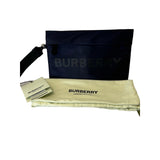 Burberry Navy Blue Zip Pouch - Pre-Owned