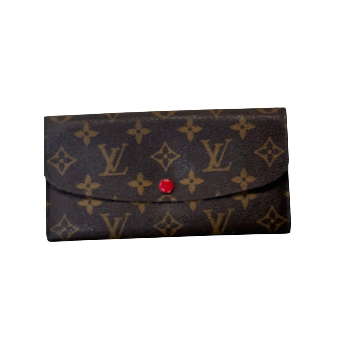 Louis Vuitton Monogram Emile Wallet Red - Pre-Owned - Authenticated